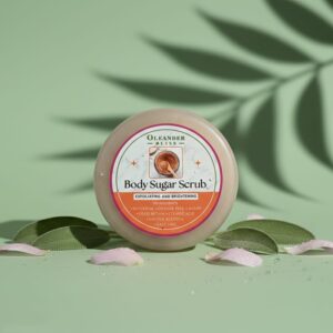 Home coffee sugar scrub