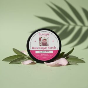 Home coffee sugar scrub